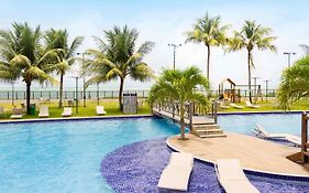 Flat Maui Beach Residence, Tamandaré-Carneiros, pé na areia, à beira-mar!