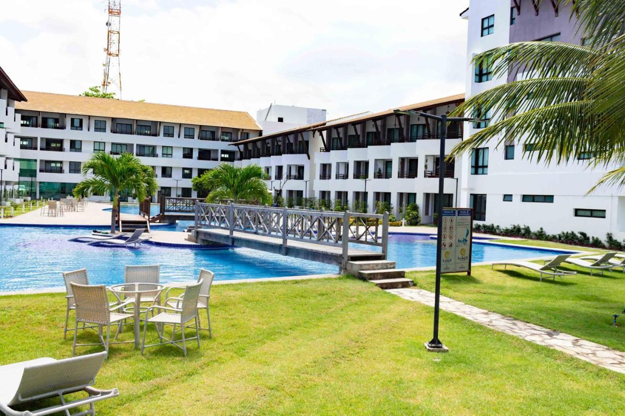Flat Maui Beach Residence, Tamandaré-Carneiros, pé na areia, à beira-mar! Exterior foto